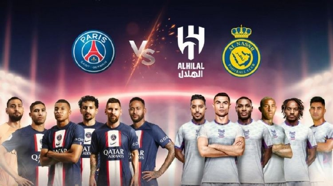 Kubet: Paris tung poster All-Star trận gặp Riyadh:Messi vs. Ronaldo