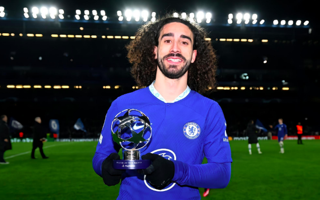 Kubet: Hậu vệ Cucurella của Chelsea được vinh danh là MVP của trận đấu