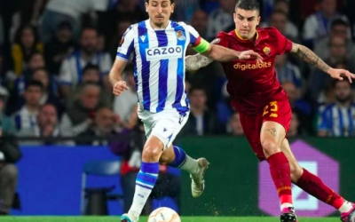 Kubet: Europa League-Bàn thắng của Smolin không hợp lệ Tổng tỉ số Roma 2-0 Real Sociedad