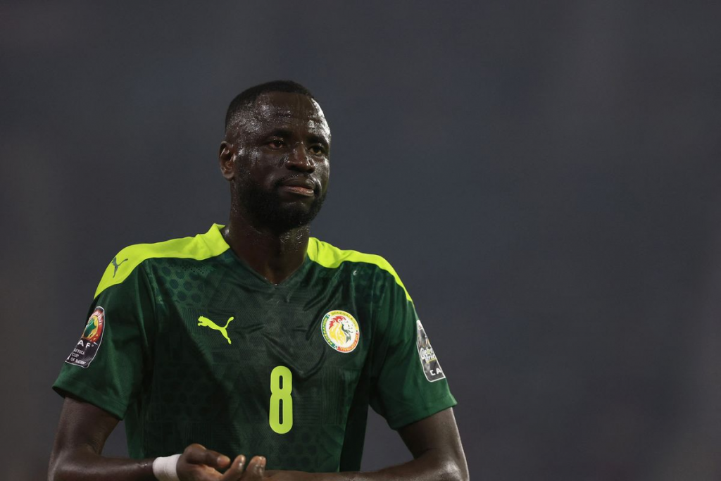 Cheikhou Kouyate là thành viên của đội tuyển Senegal vô địch AFCON trong trận đấu cuối cùng của giải đấu ( Hình ảnh: Kubet)