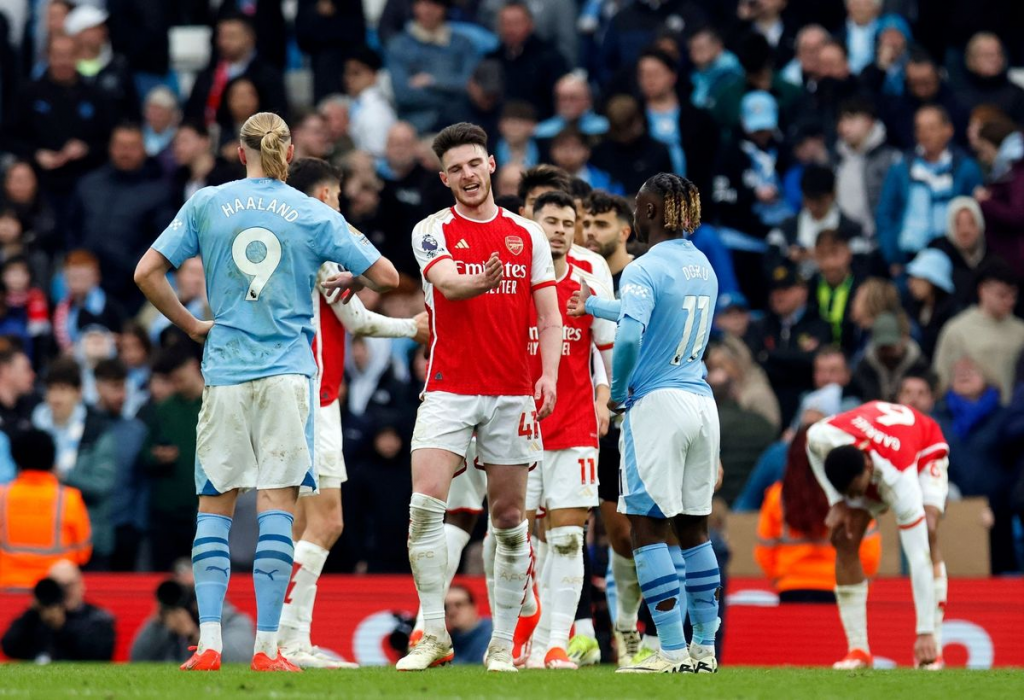 Arsenal hòa 0-0 với Manchester City vào Chủ nhật ( Hình ảnh: Kubet)